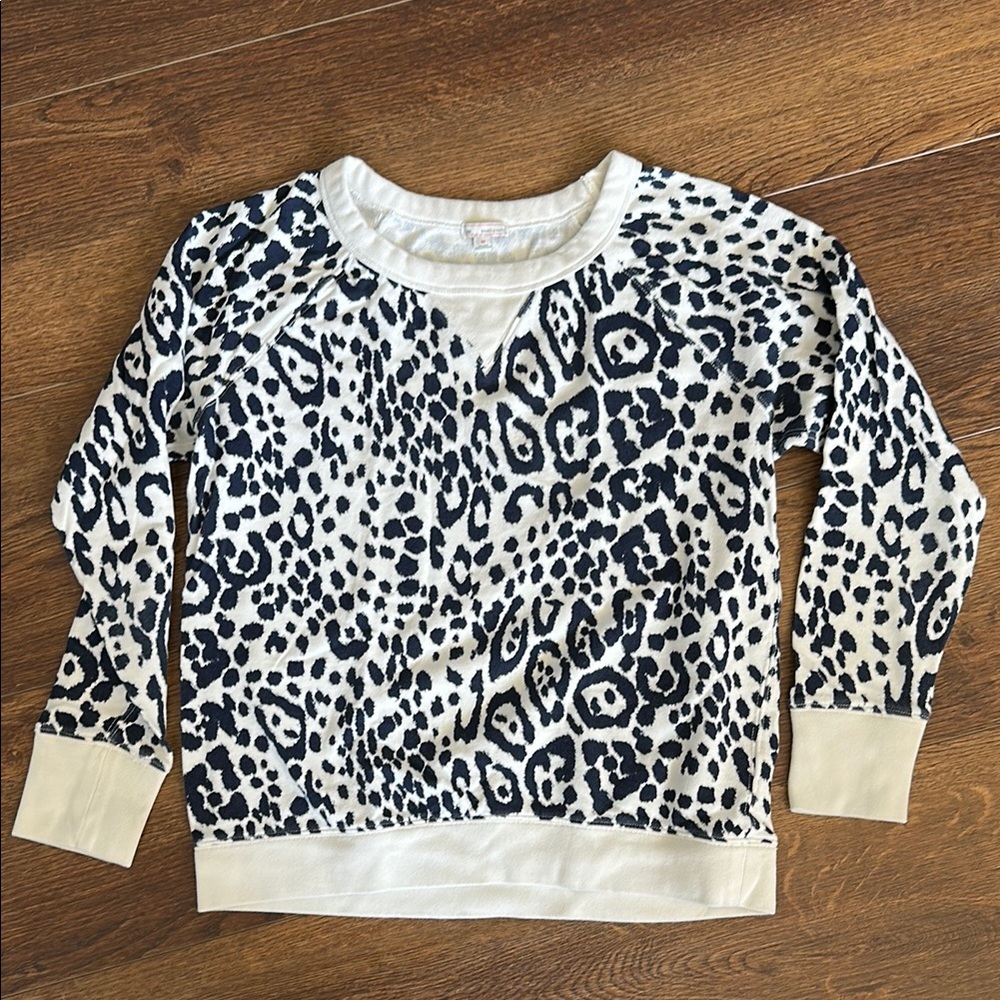 Gap navy printed sweatshirt